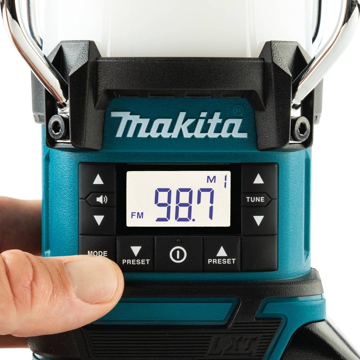 Makita XRM12 18V LXT Lithium-Ion Cordless Lantern with Radio, Tool Only
