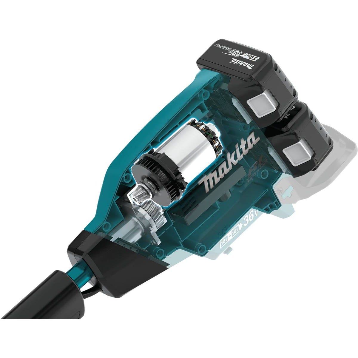 Makita XRU18Z 36V (18V X2) LXT Brushless String Trimmer, Tool Only