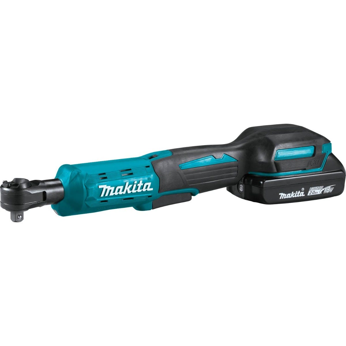 Makita XRW01SR1 18V LXT Lithium-Ion Cordless 3/8" / 1/4" Sq. Drive Ratchet Kit (2.0Ah)