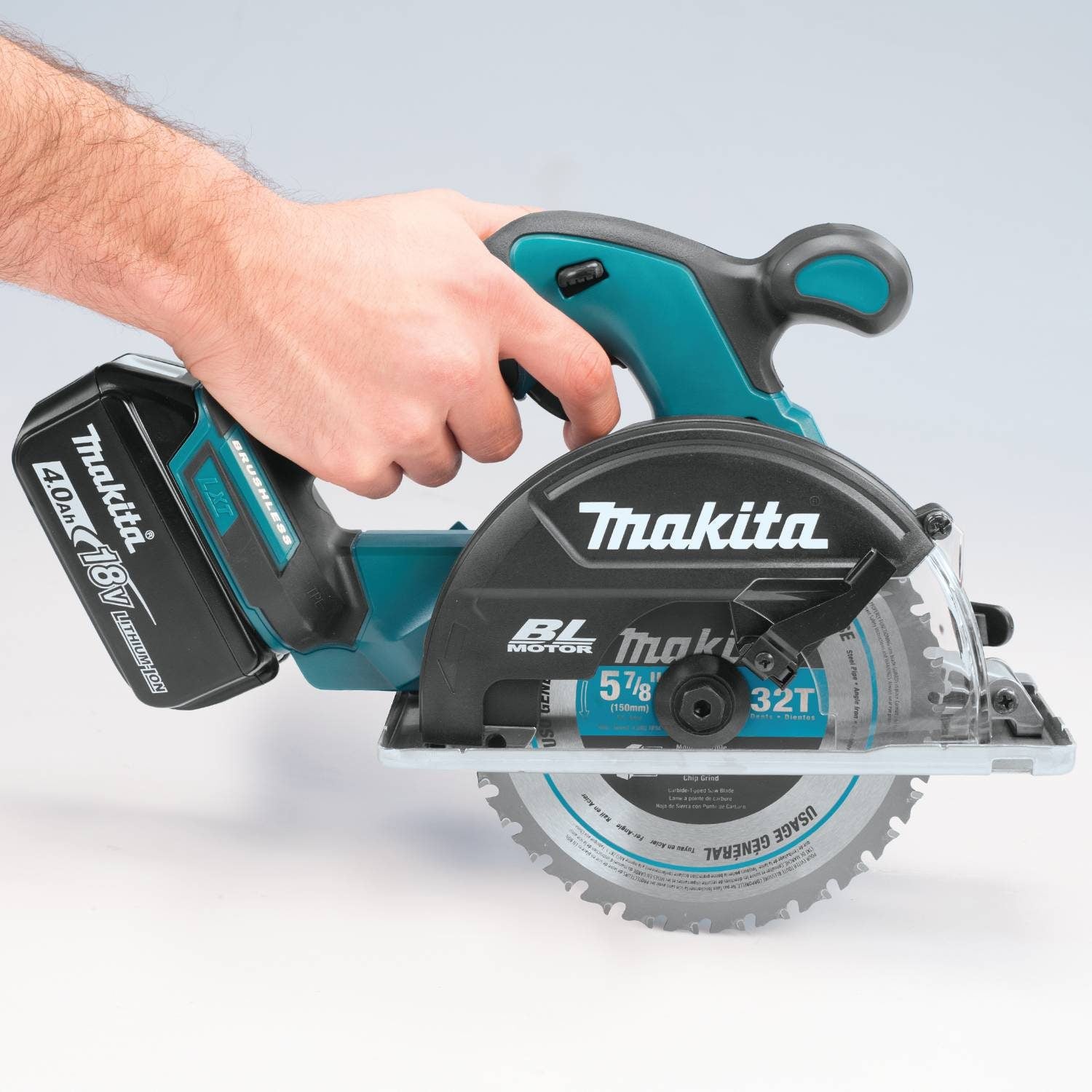 Makita XSC02Z 18V LXT Lithium-Ion Brushless Cordless 5-7/8" Metal Cutting Saw, Tool Only