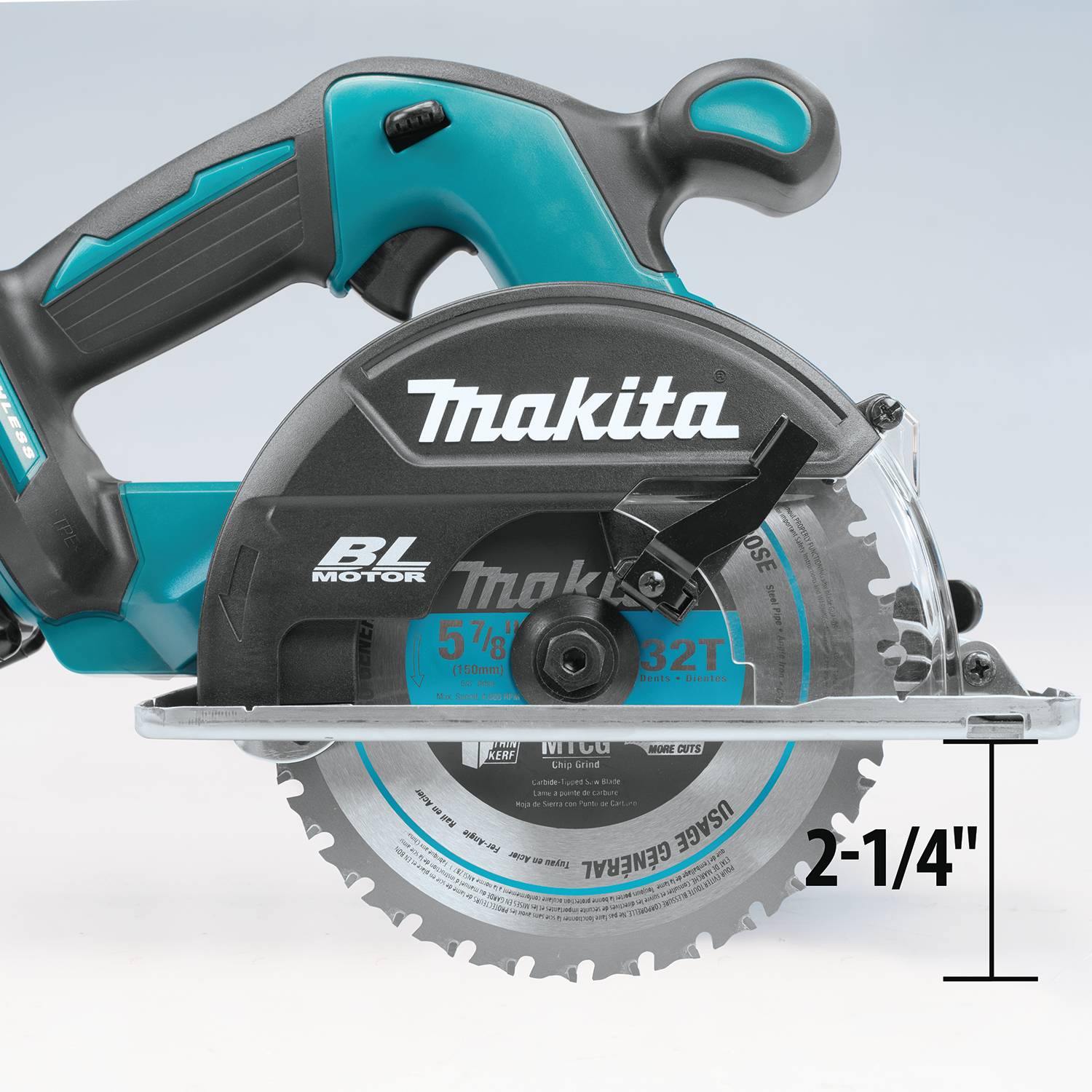 Makita XSC02Z 18V LXT Lithium-Ion Brushless Cordless 5-7/8" Metal Cutting Saw, Tool Only