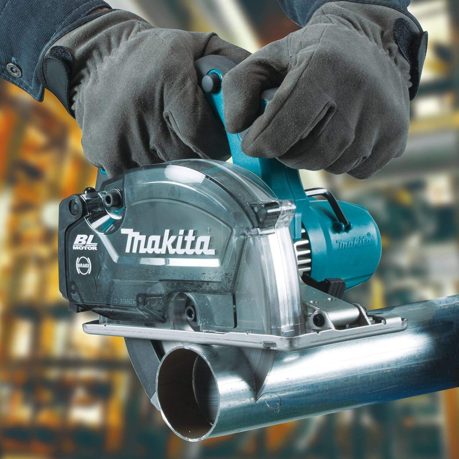 Makita XSC04Z 18V LXT Brushless 5-7/8" Metal Cutting Saw with Electric Brake, Tool Only