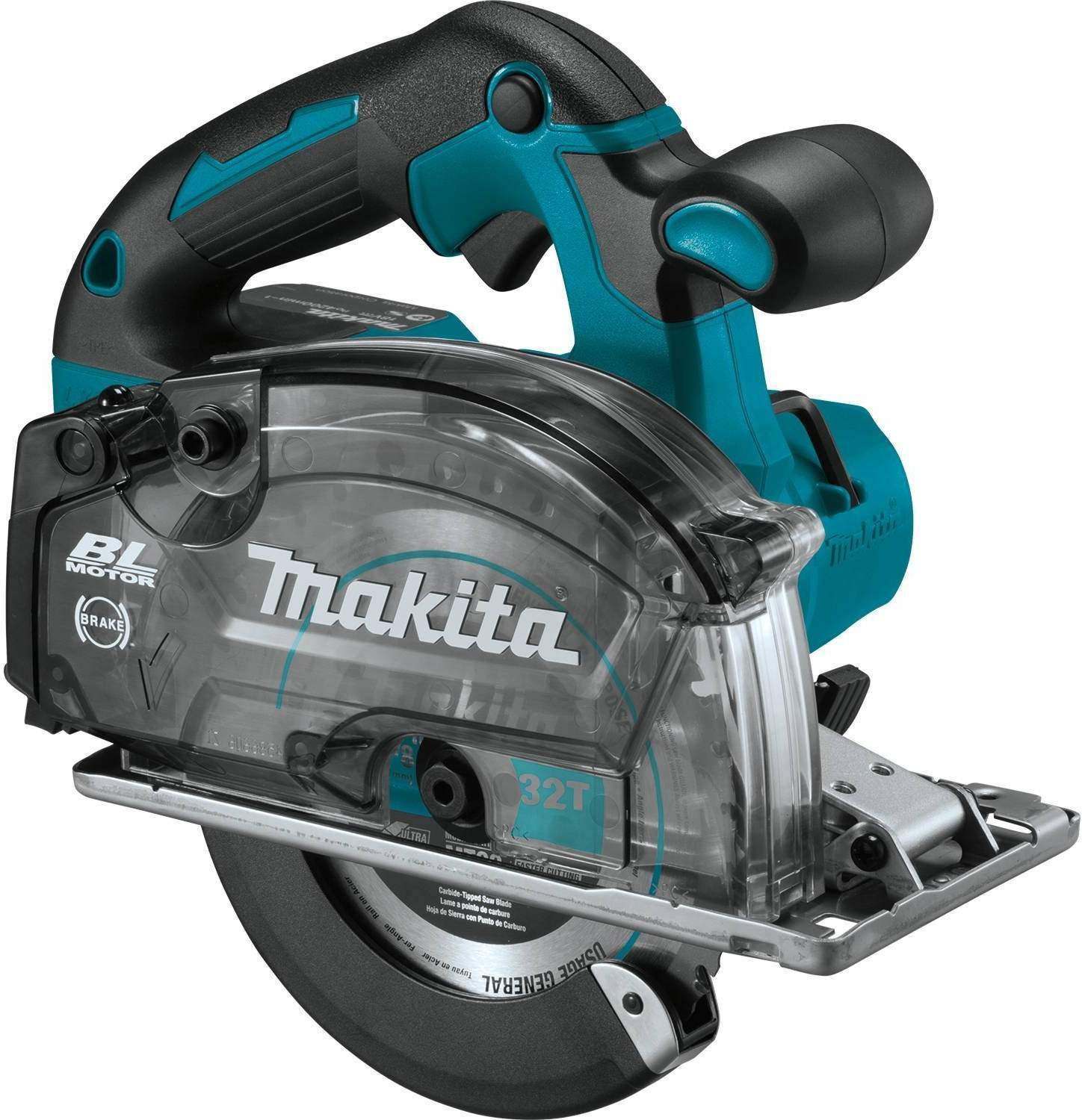 Makita XSC04Z 18V LXT Brushless 5-7/8" Metal Cutting Saw with Electric Brake, Tool Only