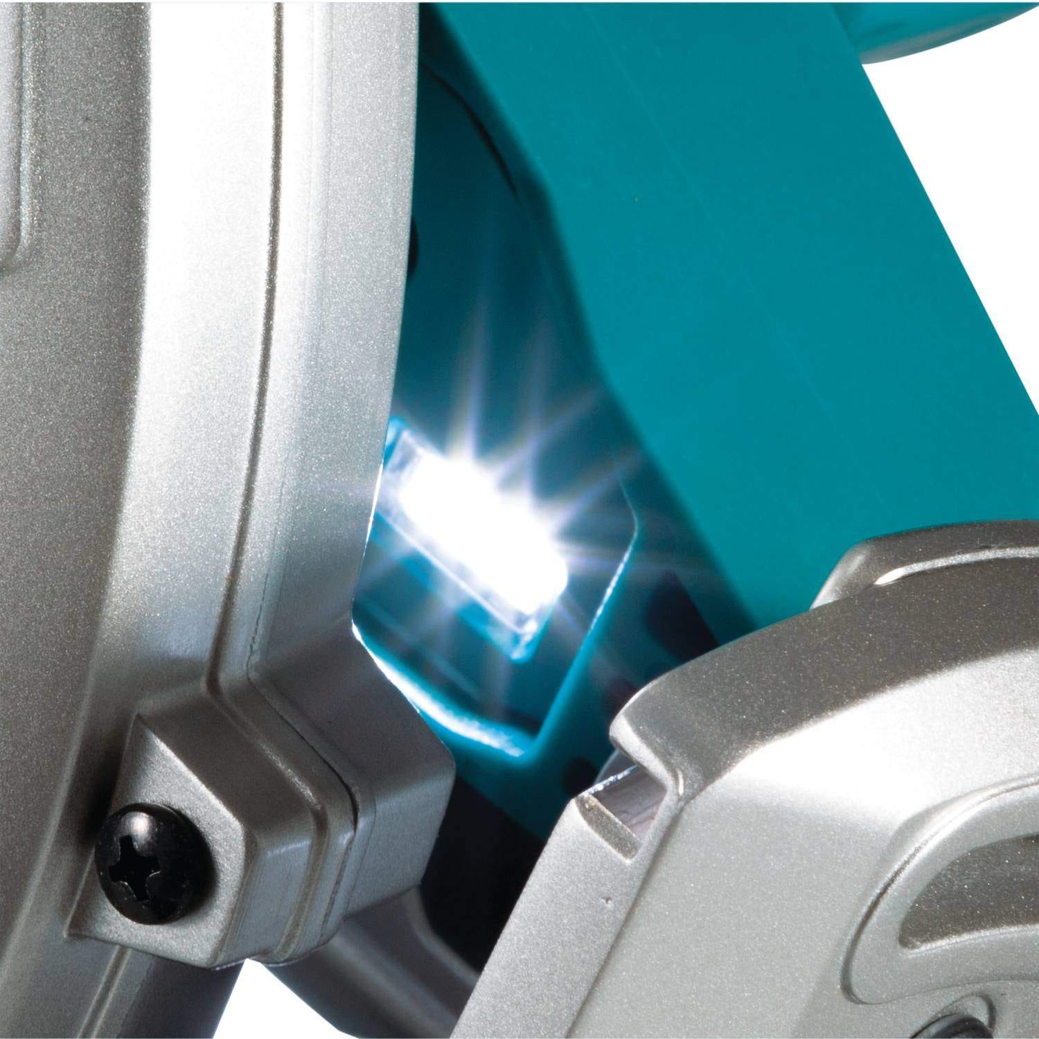 Makita XSH10Z 36V (18V X2) LXT Brushless 9-1/4" Circular Saw with Guide Rail Compatible Base, AWS Capable, Tool Only