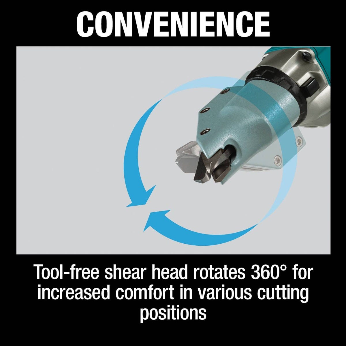 Makita XSJ03Z 18V LXT Lithium-Ion Brushless Cordless 14 Gauge Straight Shear, Tool Only