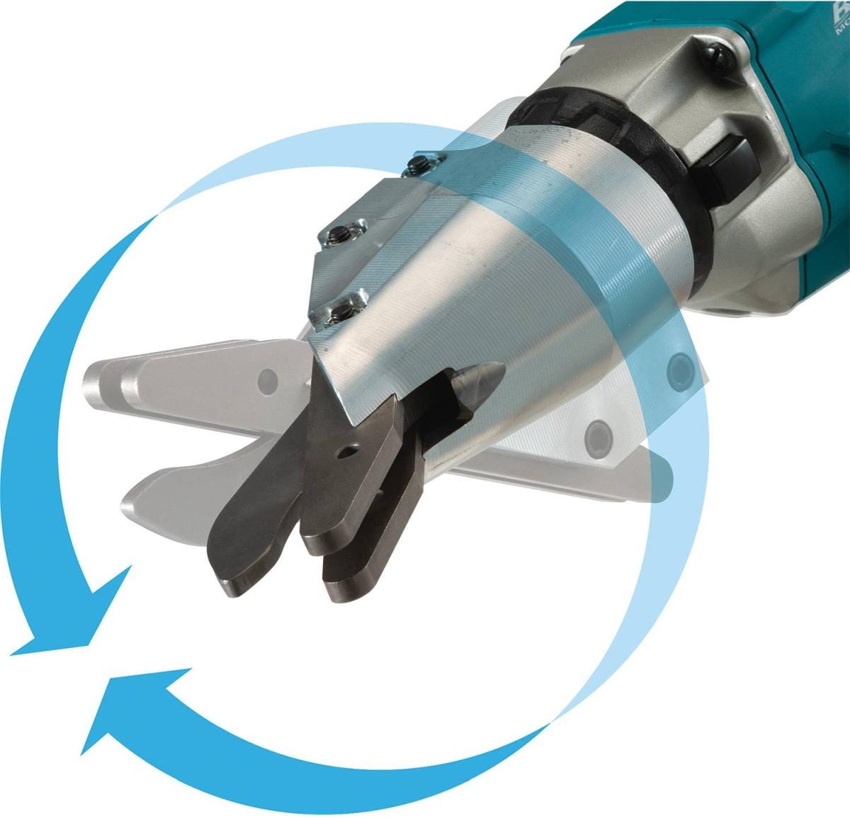 Makita XSJ05T 18V LXT Lithium-Ion Brushless Cordless 1/2" Fiber Cement Shear Kit (5.0Ah)
