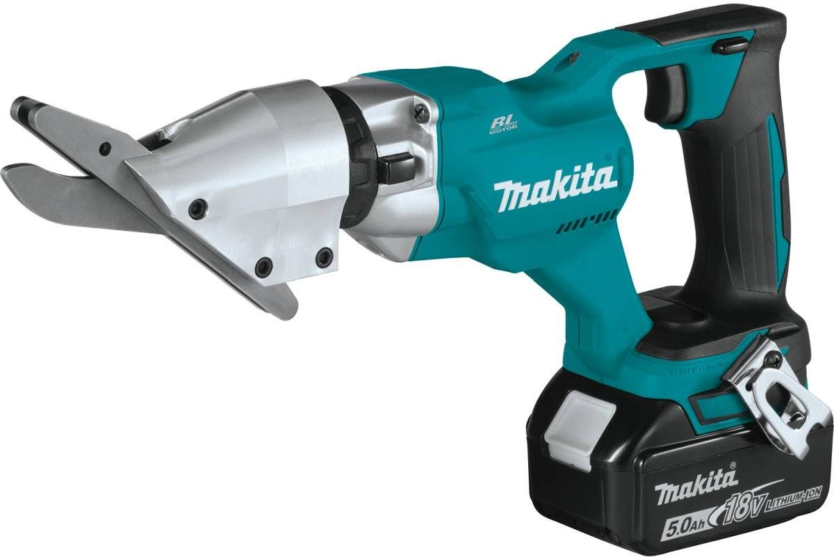 Makita XSJ05T 18V LXT Lithium-Ion Brushless Cordless 1/2" Fiber Cement Shear Kit (5.0Ah)