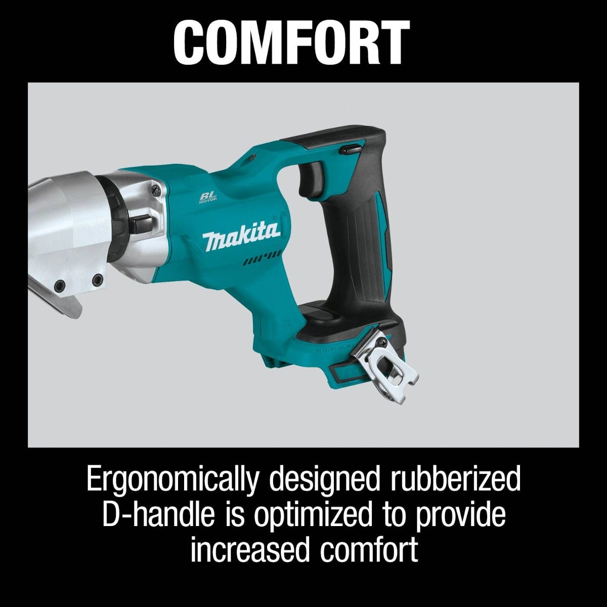 Makita XSJ05Z 18V LXT Lithium-Ion Brushless Cordless 1/2" Fiber Cement Shear, Tool Only