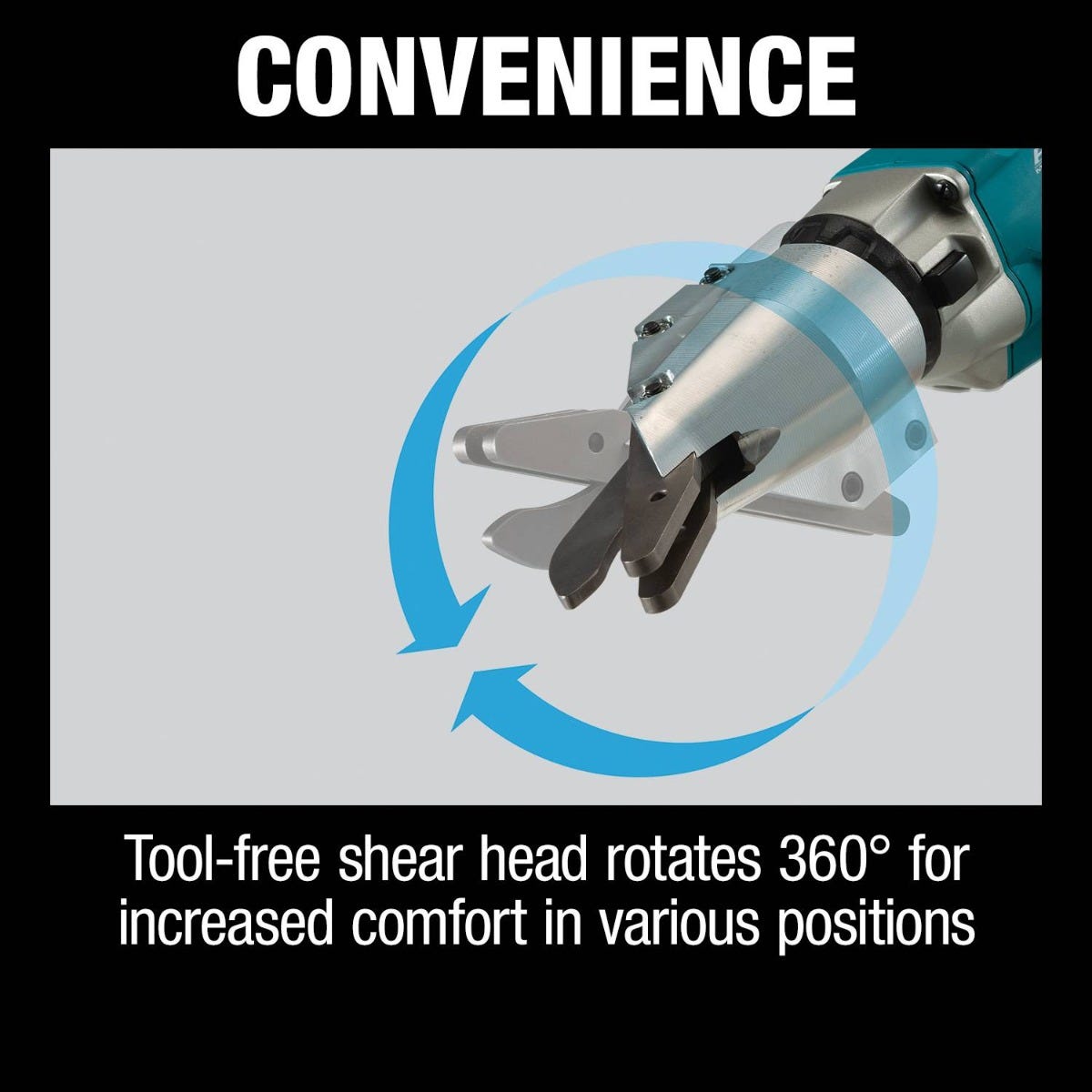 Makita XSJ05Z 18V LXT Lithium-Ion Brushless Cordless 1/2" Fiber Cement Shear, Tool Only