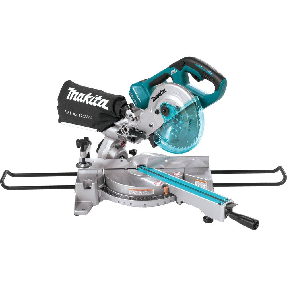 Makita XSL02Z 36V (18V X2) LXT Brushless 7-1/2" Dual Slide Compound Miter Saw, Tool Only