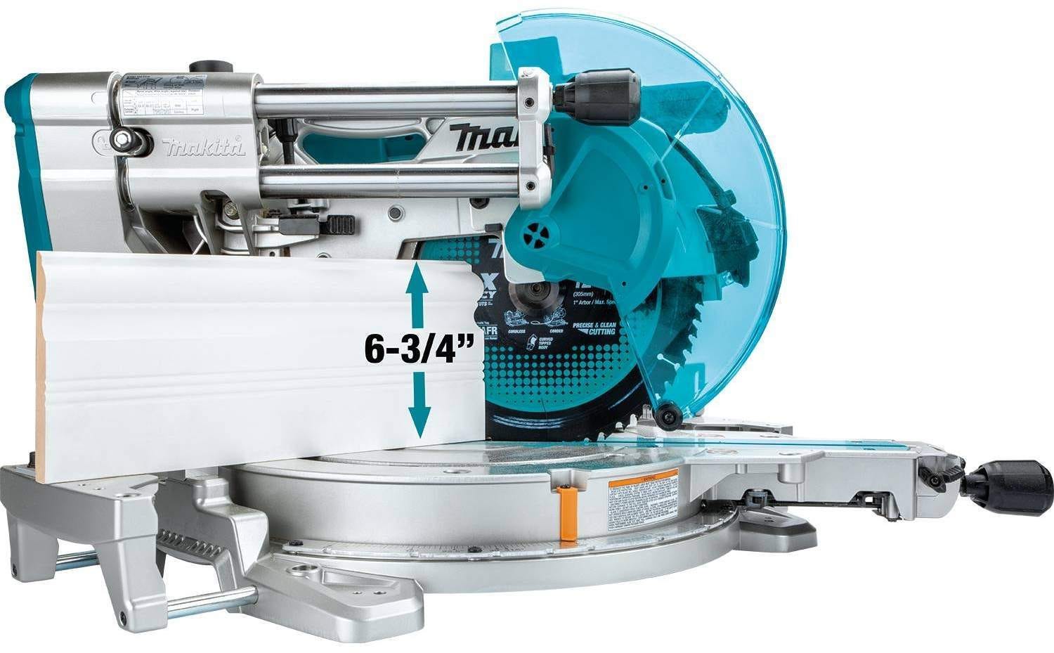 Makita XSL07Z 36V (18V X2) LXT Brushless 12" Dual-Bevel Sliding Compound Miter Saw with Laser, Tool Only