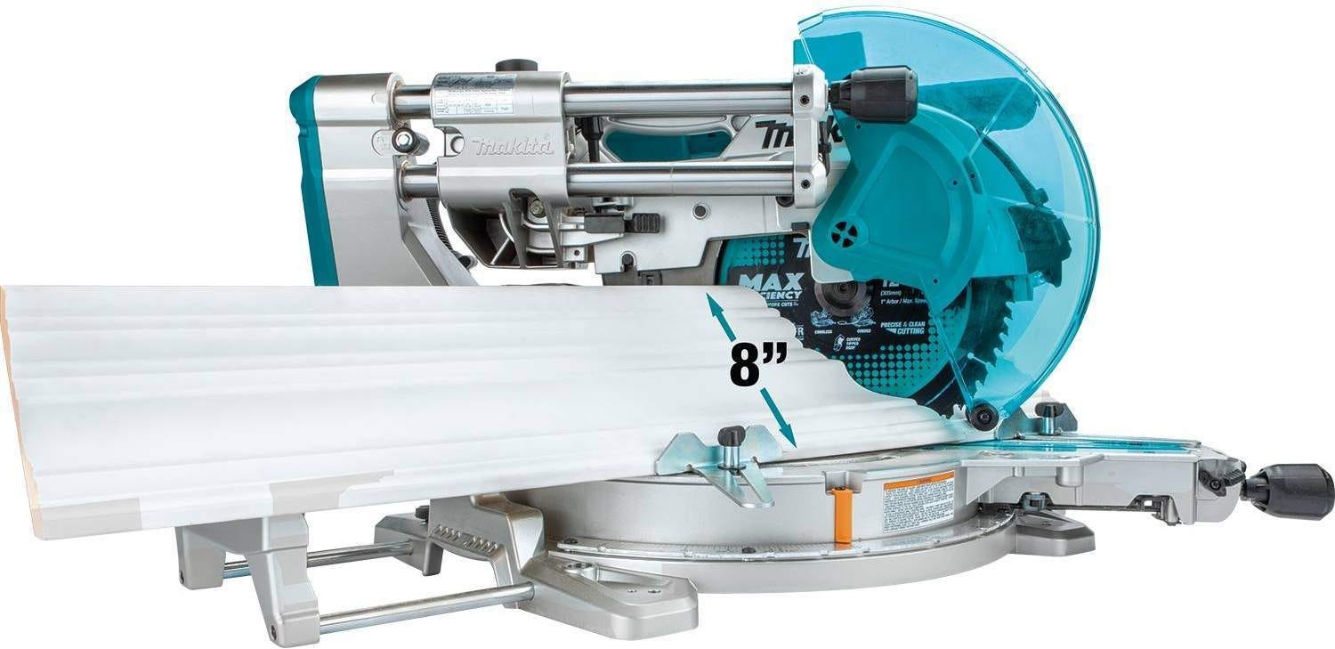Makita XSL07Z 36V (18V X2) LXT Brushless 12" Dual-Bevel Sliding Compound Miter Saw with Laser, Tool Only