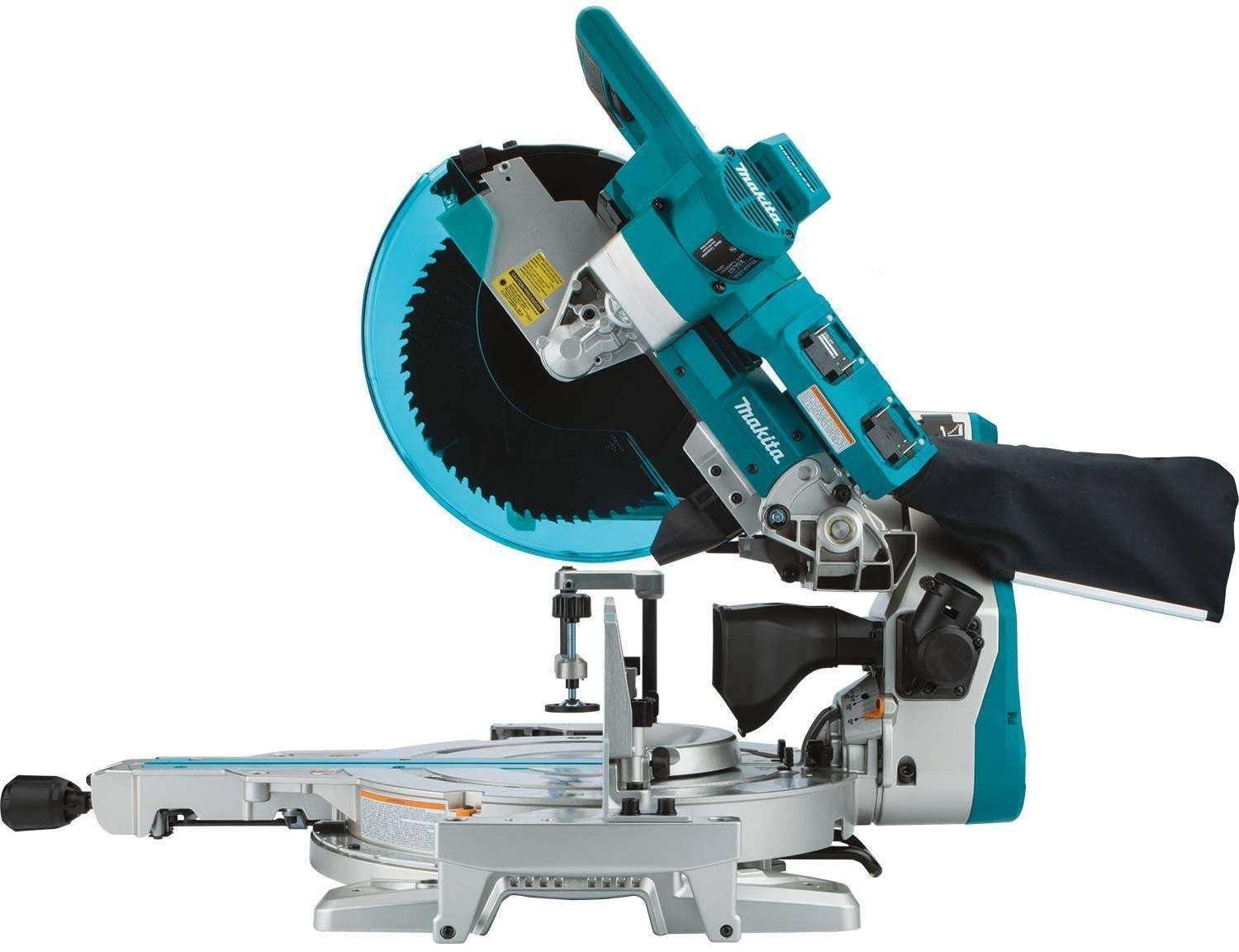Makita XSL07Z 36V (18V X2) LXT Brushless 12" Dual-Bevel Sliding Compound Miter Saw with Laser, Tool Only