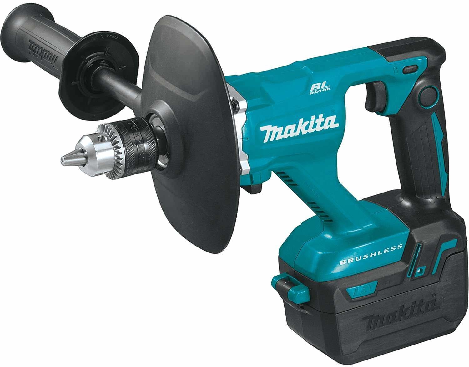 Makita XTU02Z 18V LXT Lithium-Ion Brushless Cordless 1/2" Mixer, Tool Only