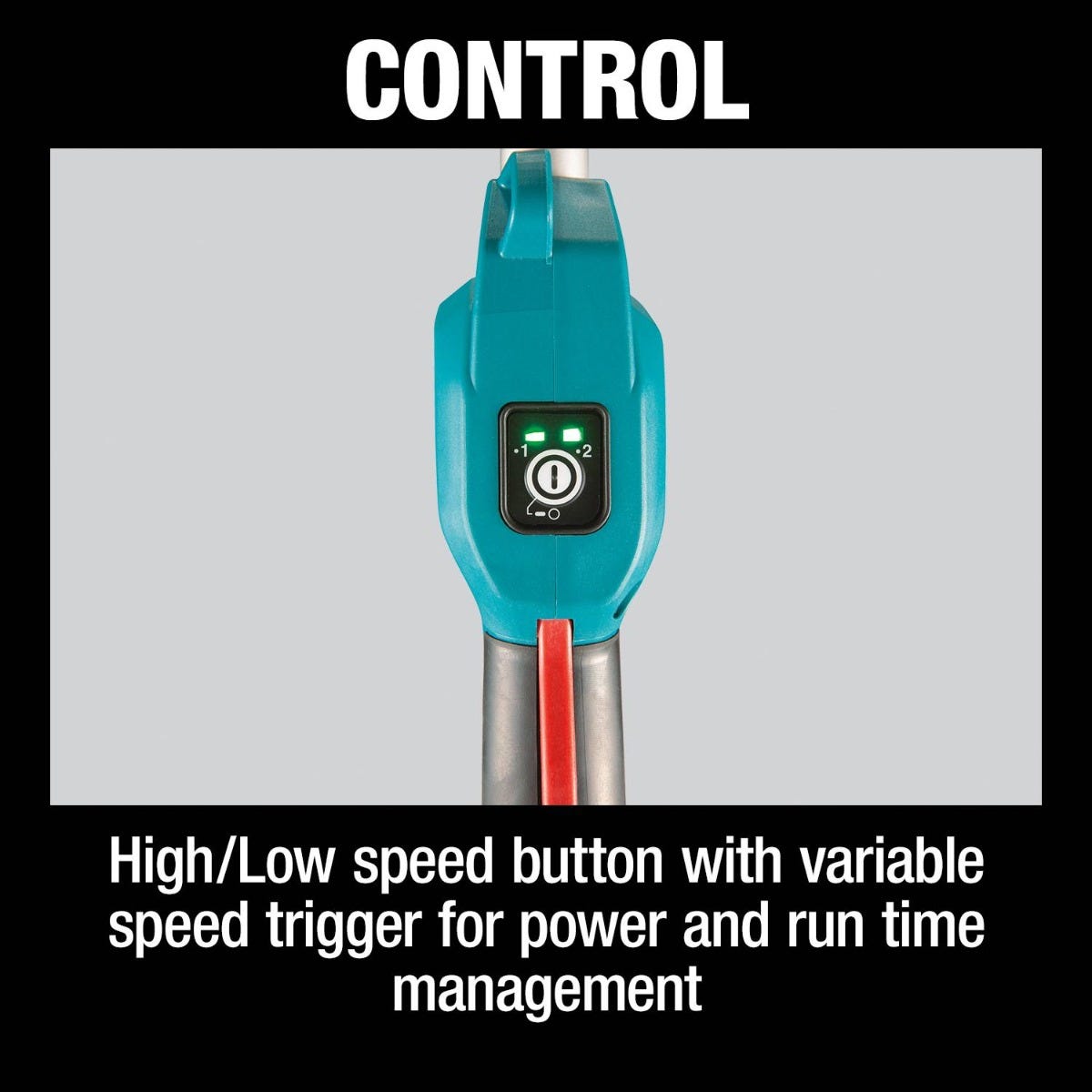 Makita XUX02SM1X3 18V LXT Lithium-Ion Brushless Cordless Couple Shaft Power Head Kit w/ 13" String Trimmer & Blower Attachments (4.0Ah)