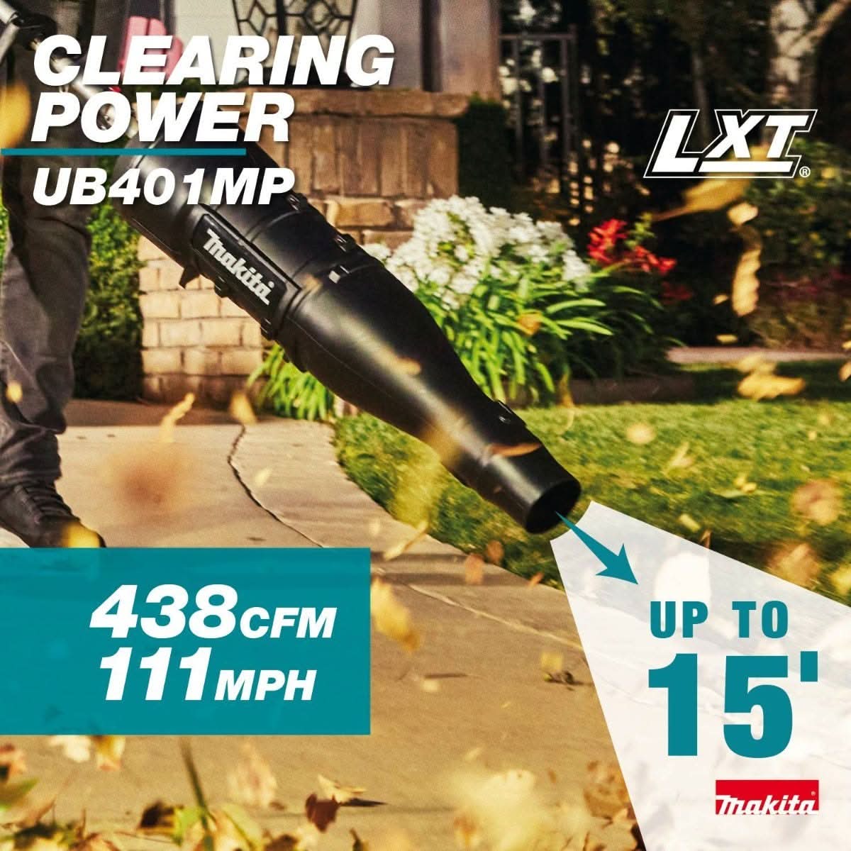 Makita 18V LXT Brushless Pole Saw/Hedge Trimmer/Blower Power Head Kit (4.0Ah) w/ 18V LXT 6-5/16" Grass Shear