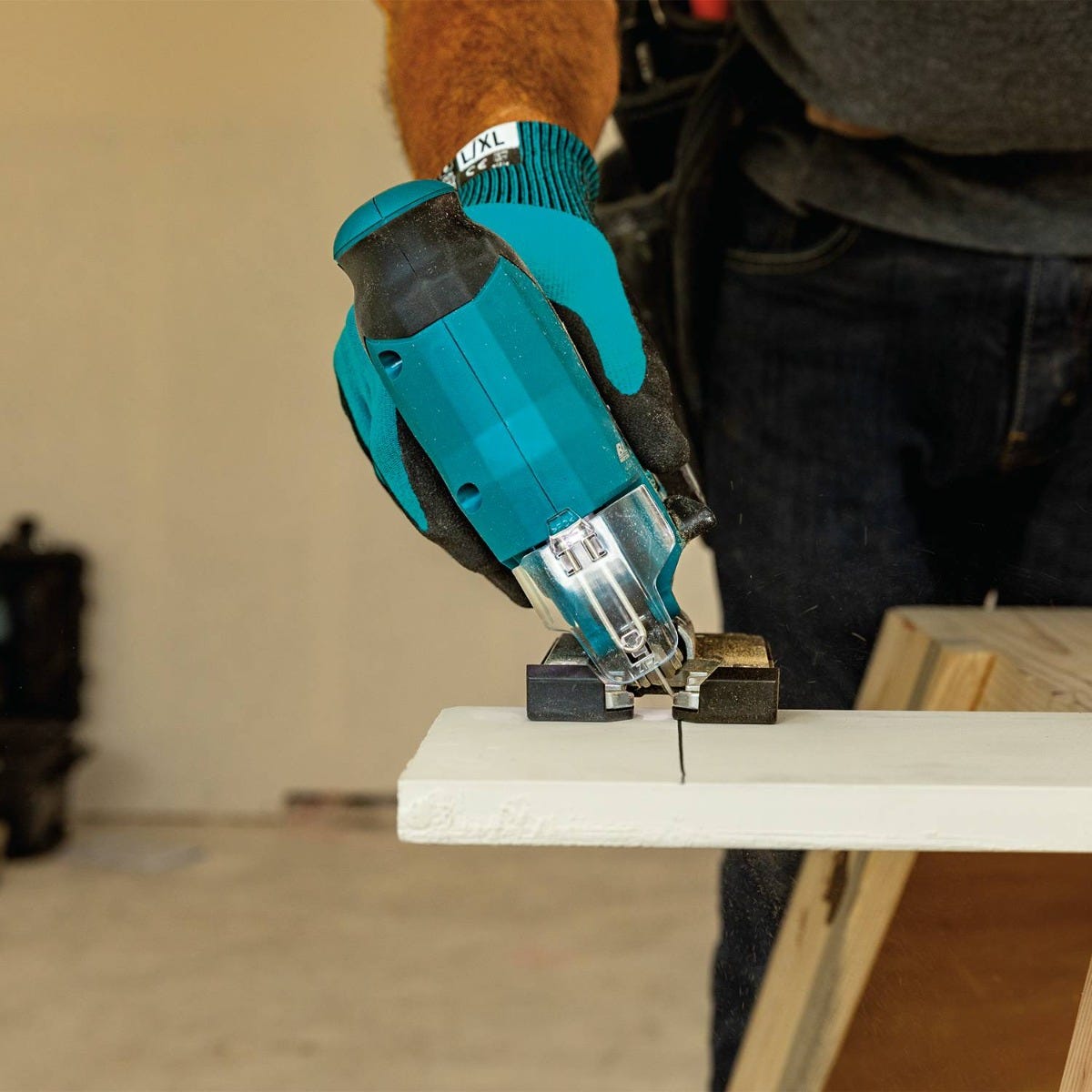 Makita XVJ05Z 18V LXT Lithium-Ion Brushless Cordless Barrel Grip Jig Saw, Tool Only
