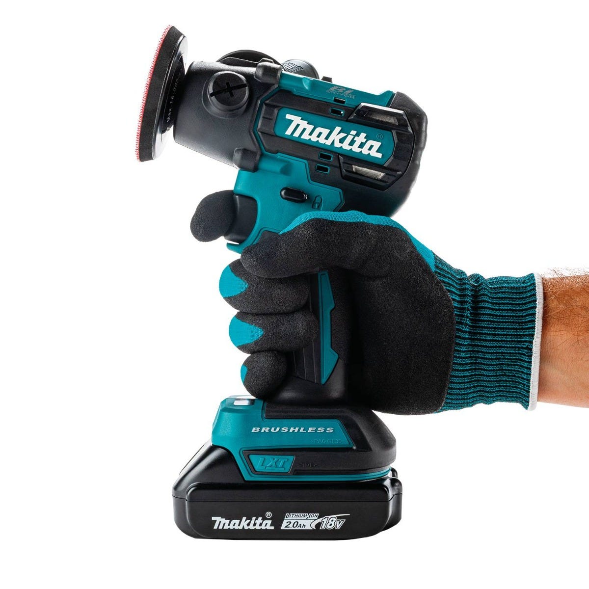 Makita XVP01Z 18V LXT Brushless Cordless 3-in. Polisher / 2-in. Sander, Tool Only