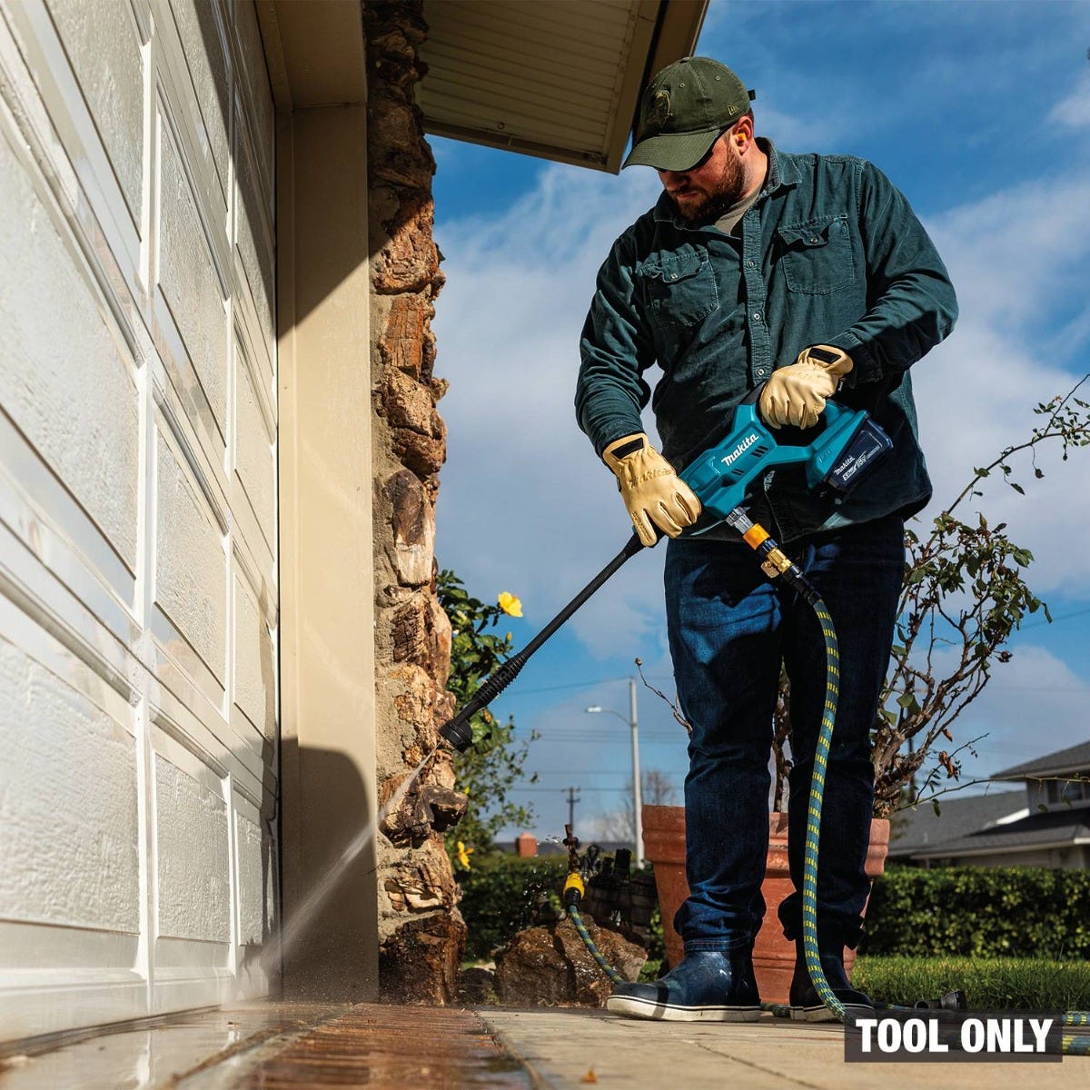 Makita XWH02Z 18V LXTÂ® Cordless 320 PSI 0.7 GPM Power Cleaner, Tool Only