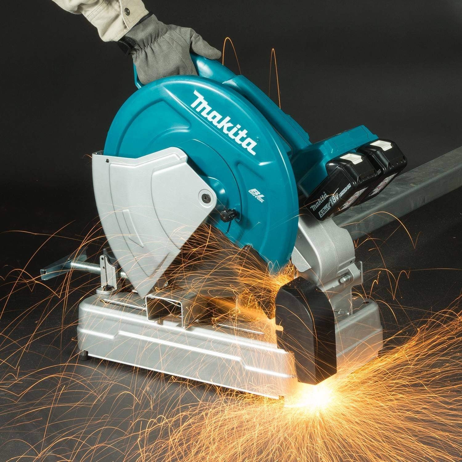 Makita XWL01PT 36V (18V X2) LXT Brushless 14" Cut-Off Saw Kit (5.0Ah)