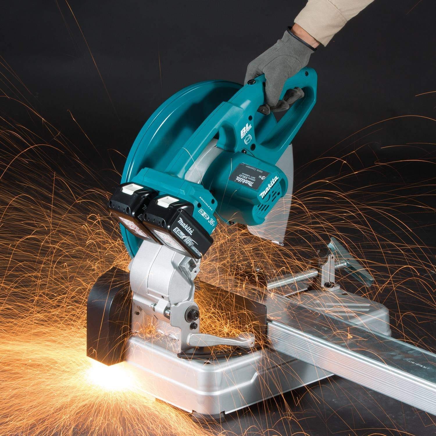 Makita XWL01PT 36V (18V X2) LXT Brushless 14" Cut-Off Saw Kit (5.0Ah)