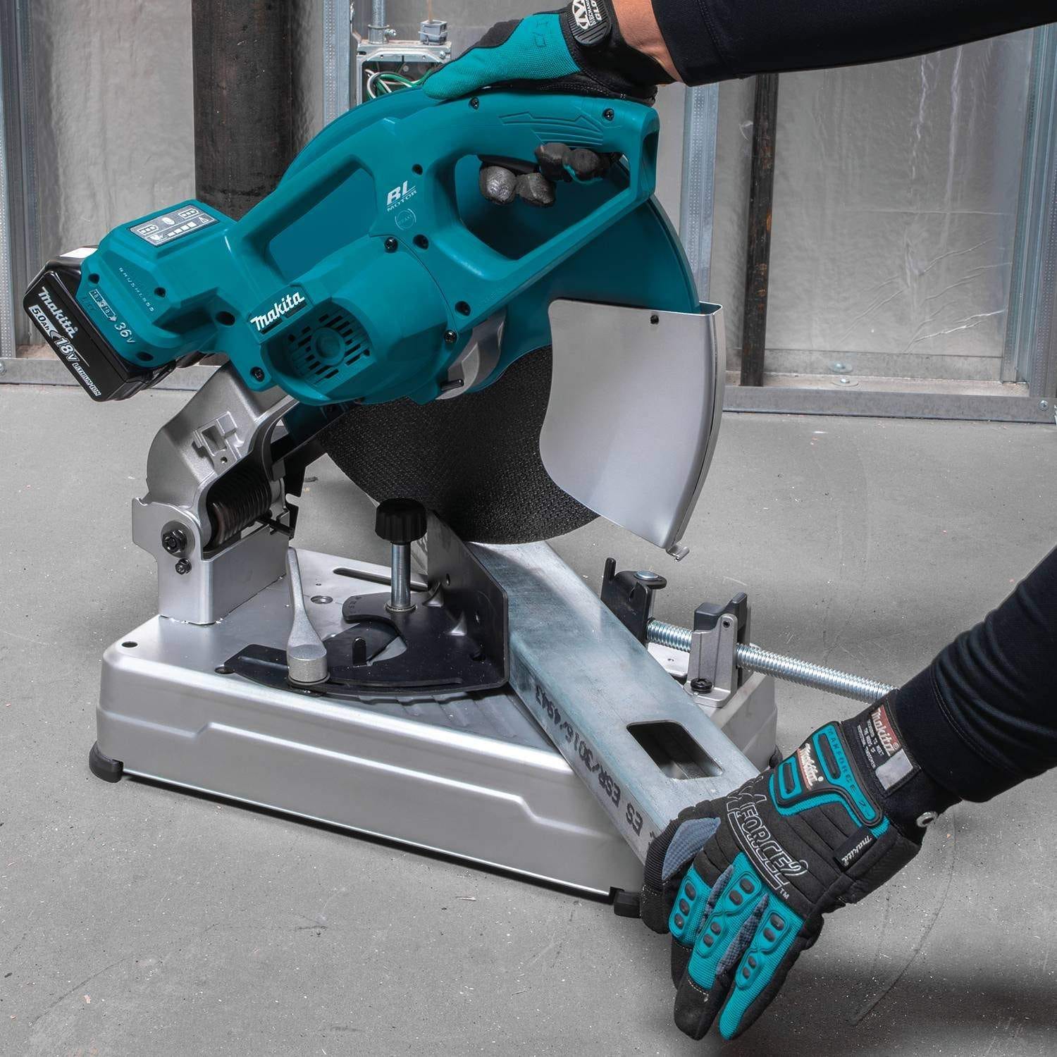Makita XWL01PT 36V (18V X2) LXT Brushless 14" Cut-Off Saw Kit (5.0Ah)