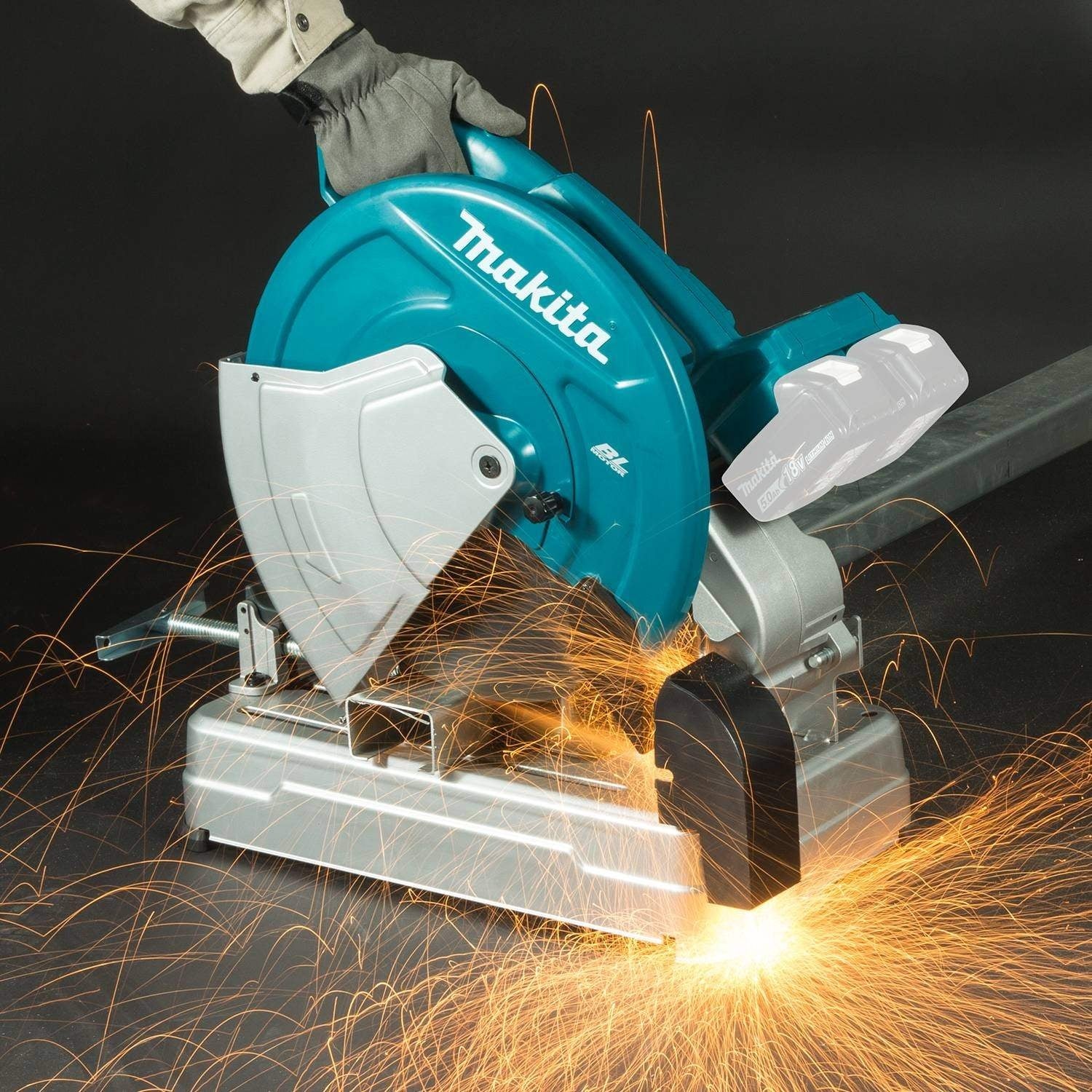 Makita XWL01Z 36V (18V X2) LXT Brushless 14" Cut-Off Saw, Tool Only