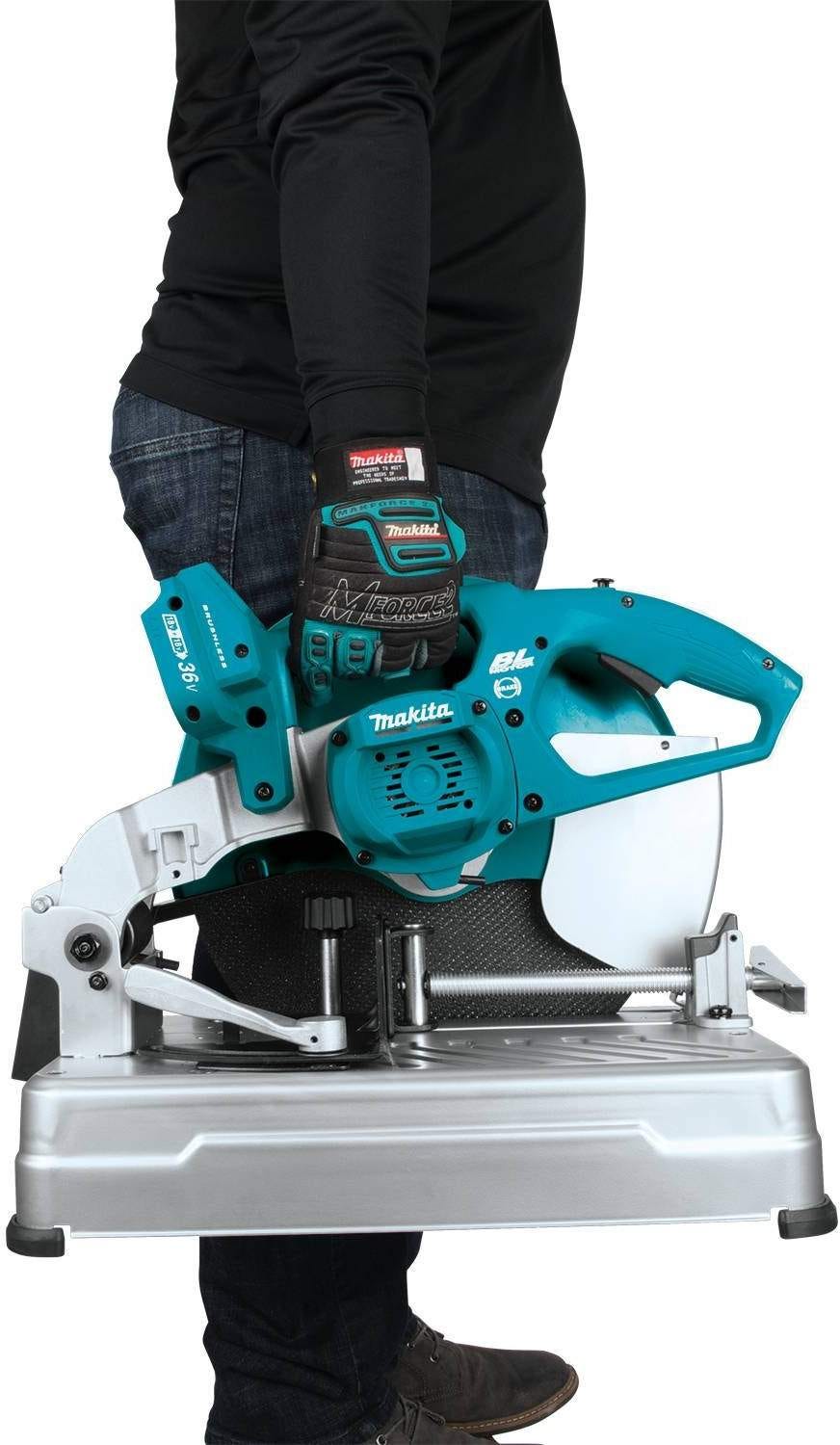 Makita XWL01Z 36V (18V X2) LXT Brushless 14" Cut-Off Saw, Tool Only