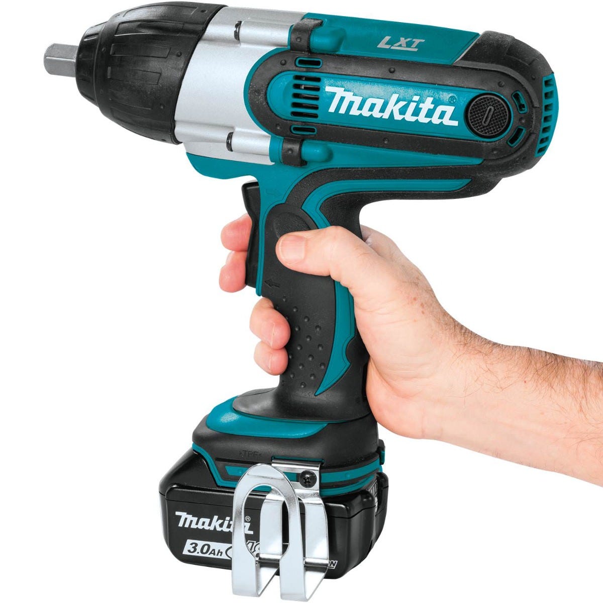 Makita XWT04S1 18V LXT Lithium-Ion Cordless 1/2" Sq. Drive Impact Wrench Kit (3.0Ah)