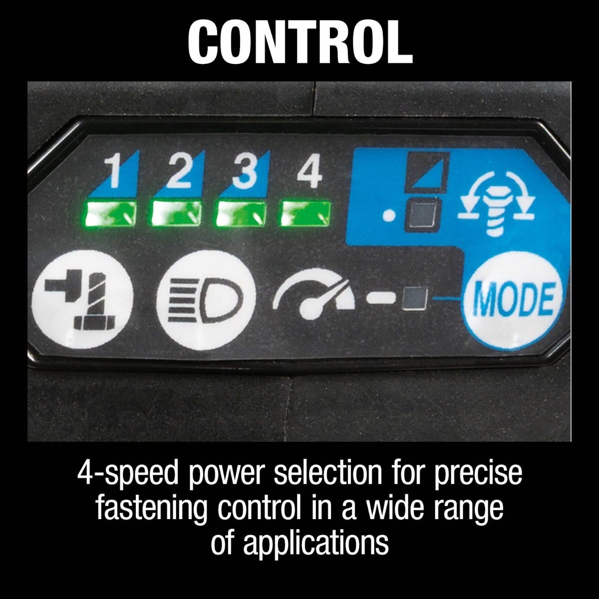Makita XWT15XVZ 18V LXT Lithium-Ion Brushless Cordless 4-Speed 1/2" Sq. Drive Utility Impact Wrench w/ Detent Anvil, Tool Only