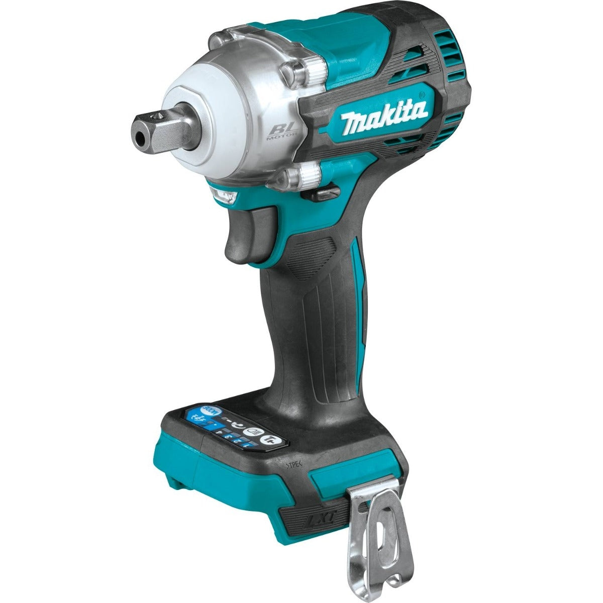 Makita XWT15XVZ 18V LXT Lithium-Ion Brushless Cordless 4-Speed 1/2" Sq. Drive Utility Impact Wrench w/ Detent Anvil, Tool Only
