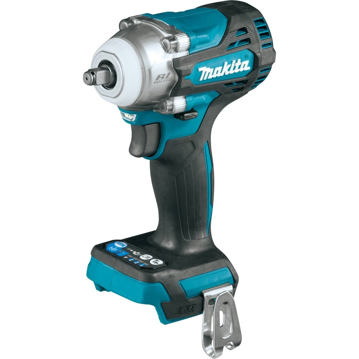 Makita XWT16Z 18V LXT Lithium-Ion Brushless Cordless 4-Speed 3/8" Sq. Drive Impact Wrench w/ Friction Ring Anvil, Tool Only