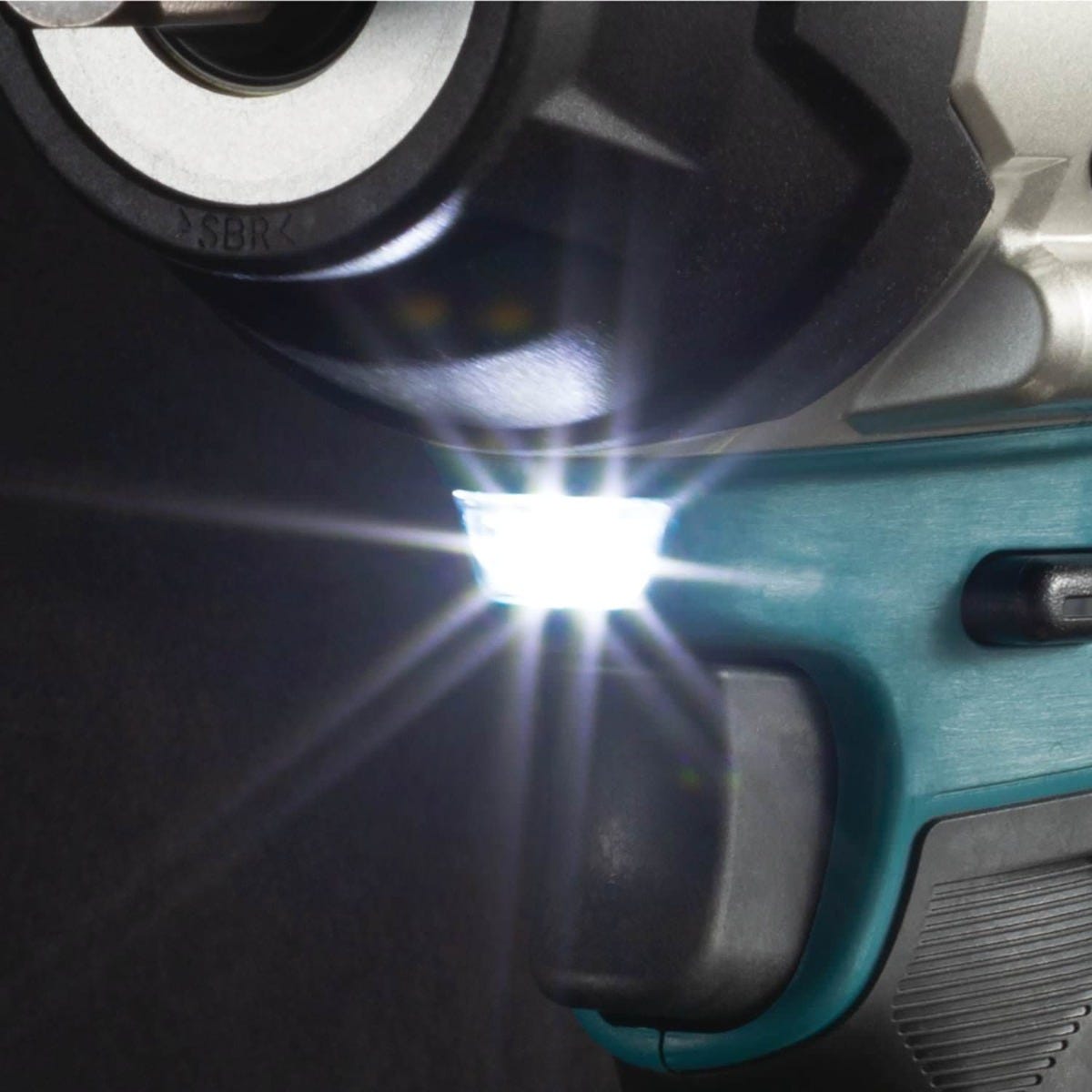 Makita XWT18Z 18V LXT Lithium-Ion Brushless Cordless 4-Speed Mid-Torque 1/2" Sq. Drive Impact Wrench w/ Detent Anvil, Tool Only