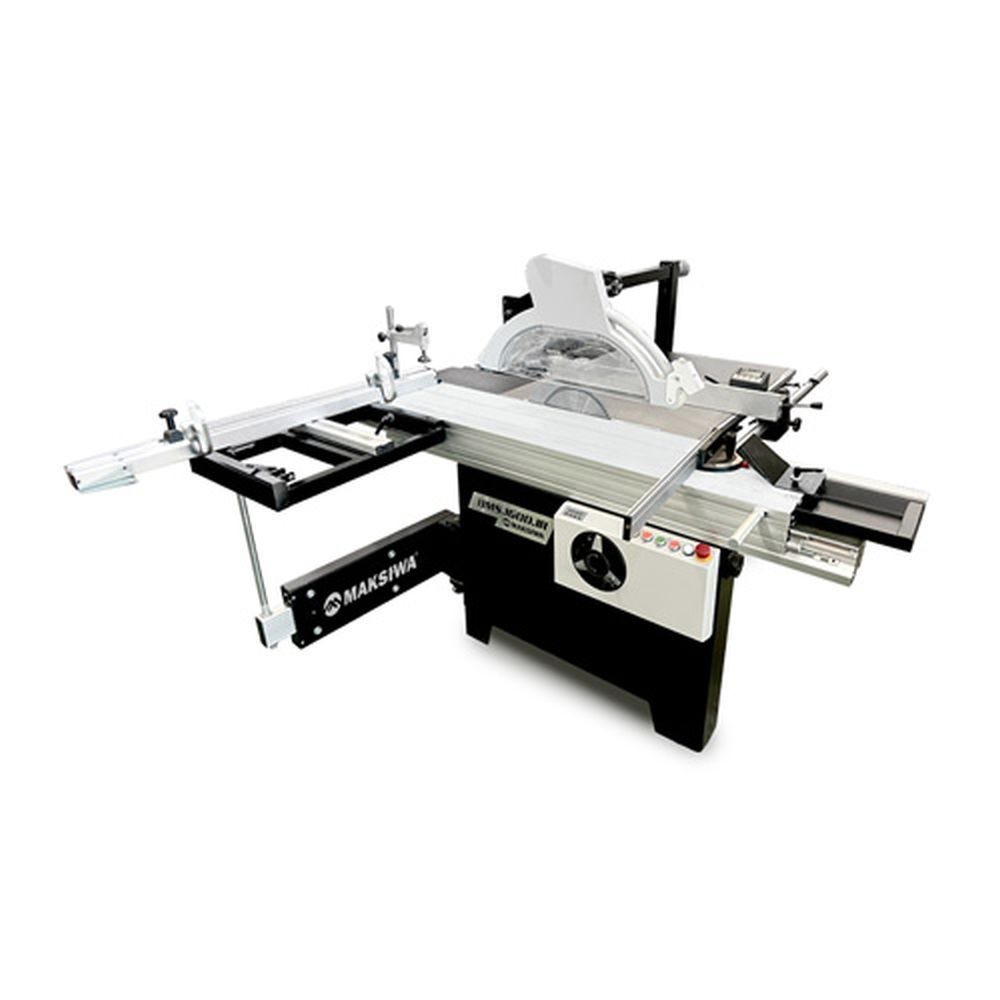 Maksiwa BMS.1600.IR 5 ft. Sliding Panel Saw, 1 Phase, 5HP, 220V