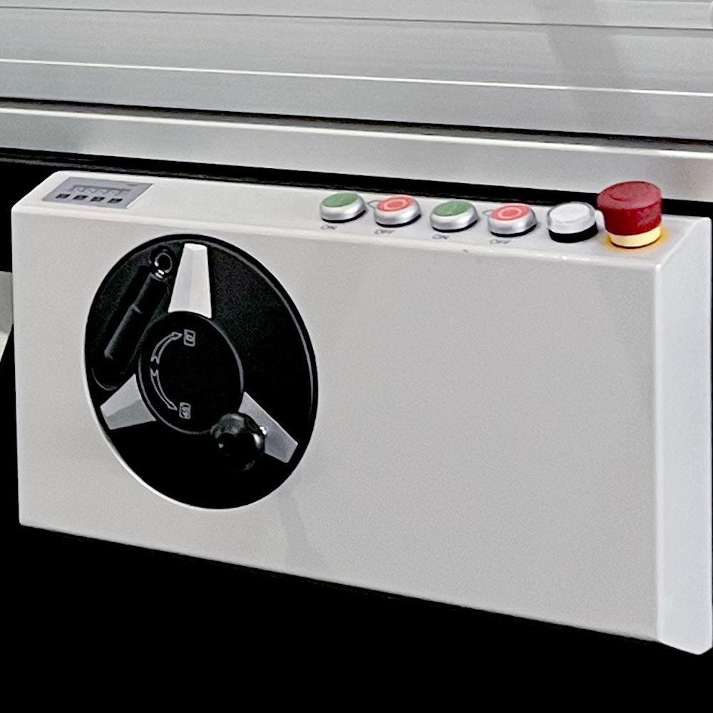 Maksiwa BMS.1600.IR 5 ft. Sliding Panel Saw, 1 Phase, 5HP, 220V