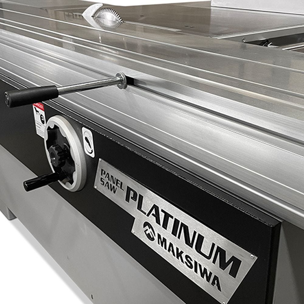 Maksiwa BMP.3200.IR PLATINUM PLATINUM Sliding Panel Saw, 3 Phase, 7.5HP, 220V