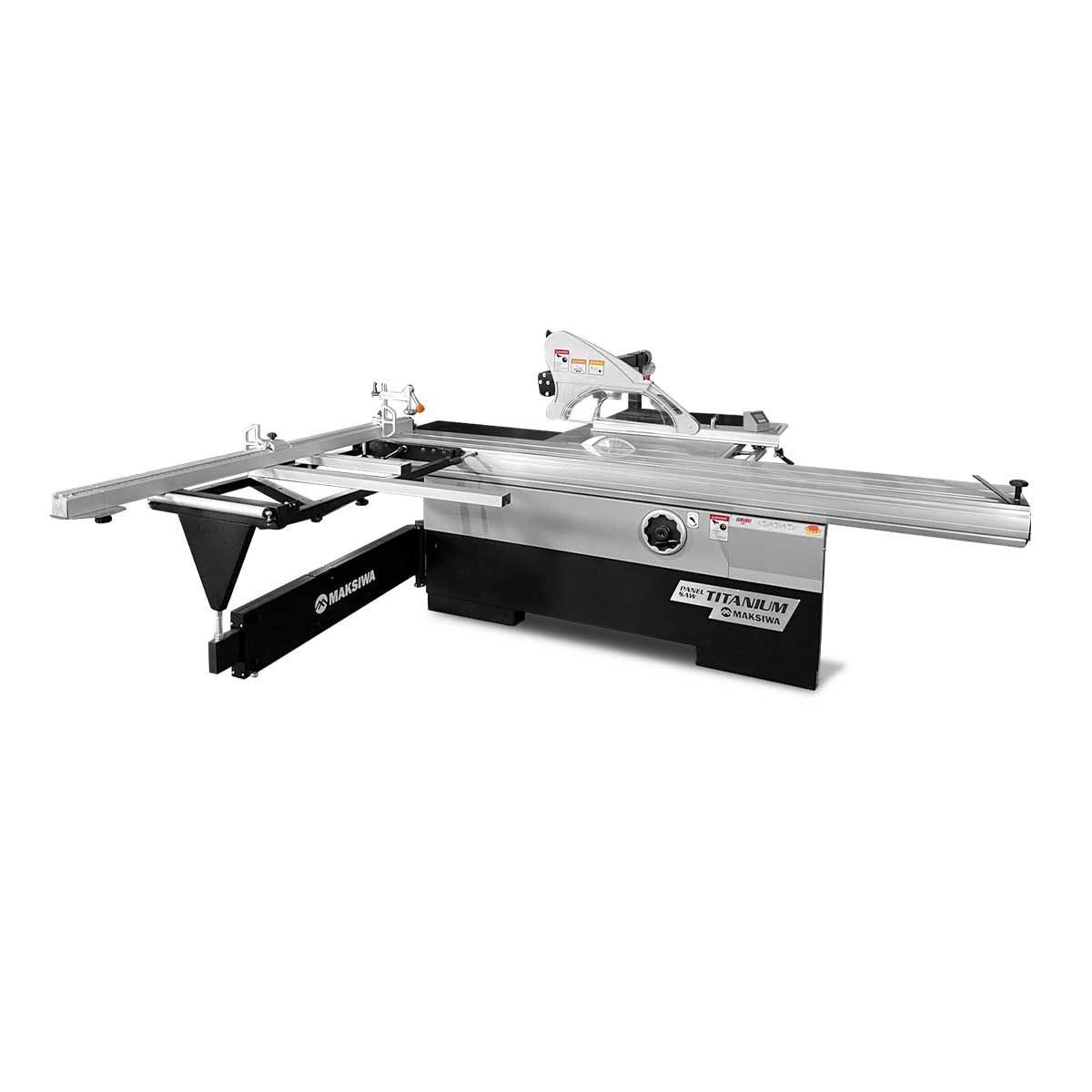 Maksiwa BMT.3200.IR TITANIUM TITANIUM Sliding Panel Saw, 1 Phase, 5HP, 220V
