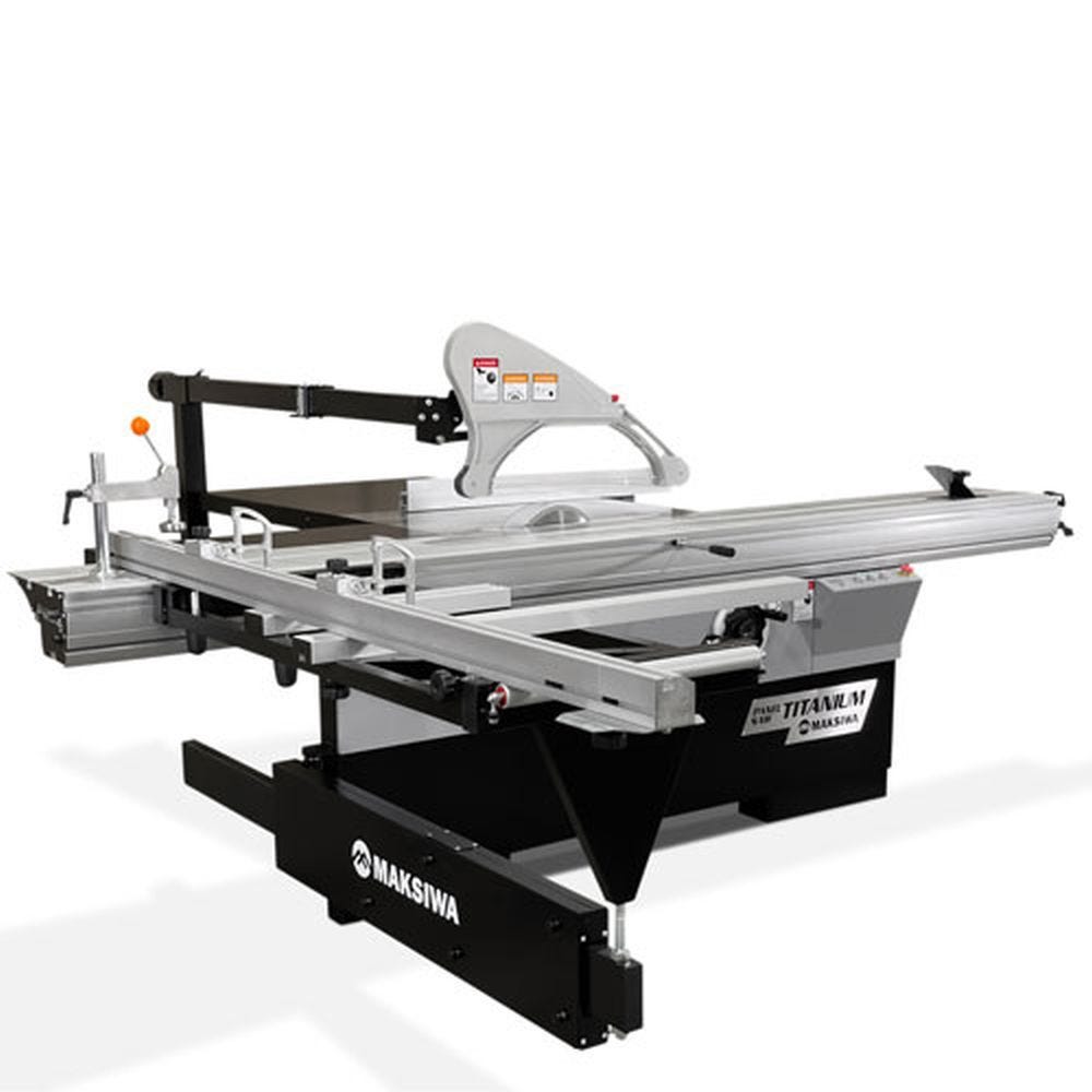 Maksiwa BMT.3200.IR TITANIUM TITANIUM Sliding Panel Saw, 1 Phase, 5HP, 220V