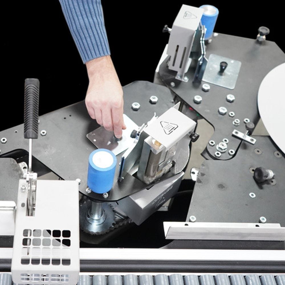 Maksiwa CBC/2.MR 2-Glue Pot Edgebander with Rollers, 1 Phase, 110V CBC.2/MR