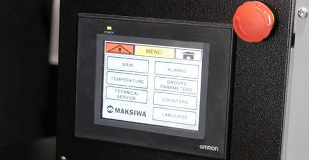 Maksiwa CBC.PCR Automatic Edgebander Platinum Corner Rounding 1Ph 220V
