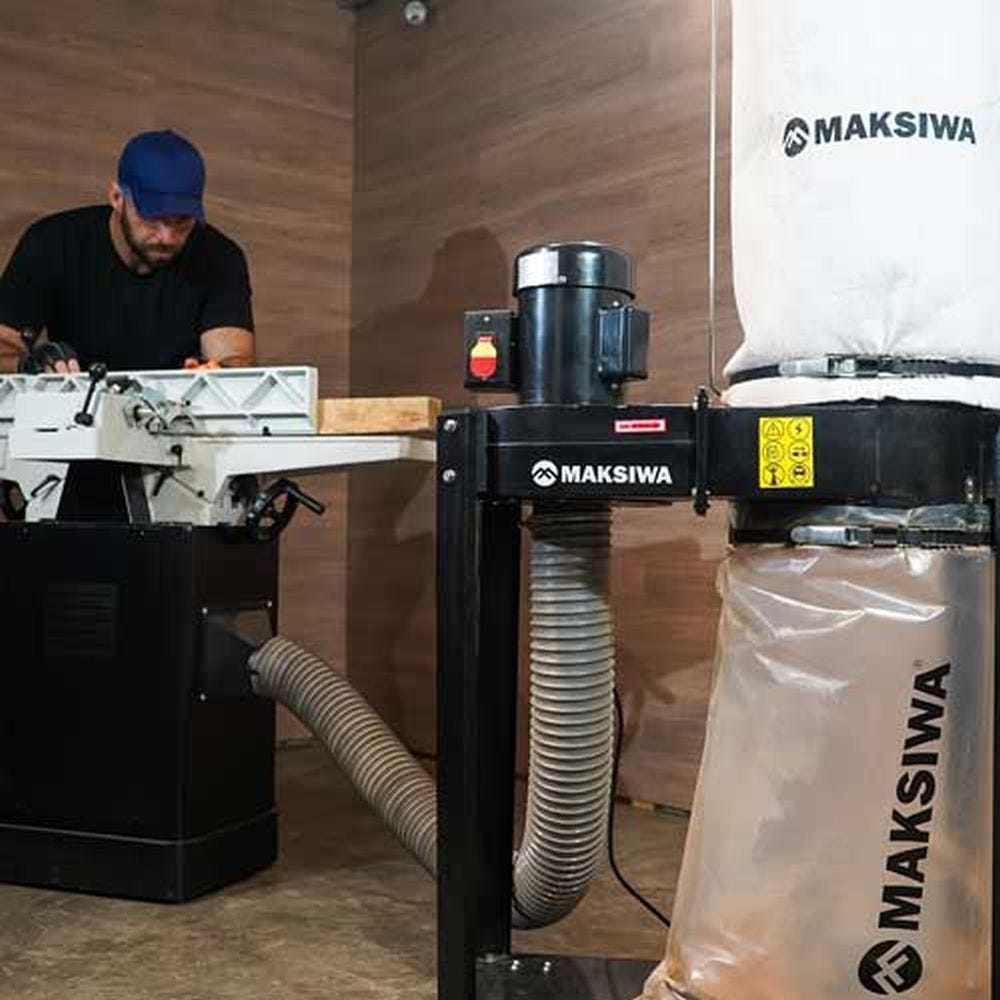 Maksiwa CP/1.C Dust Collector, 1HP, 1 Entry, 1 Phase