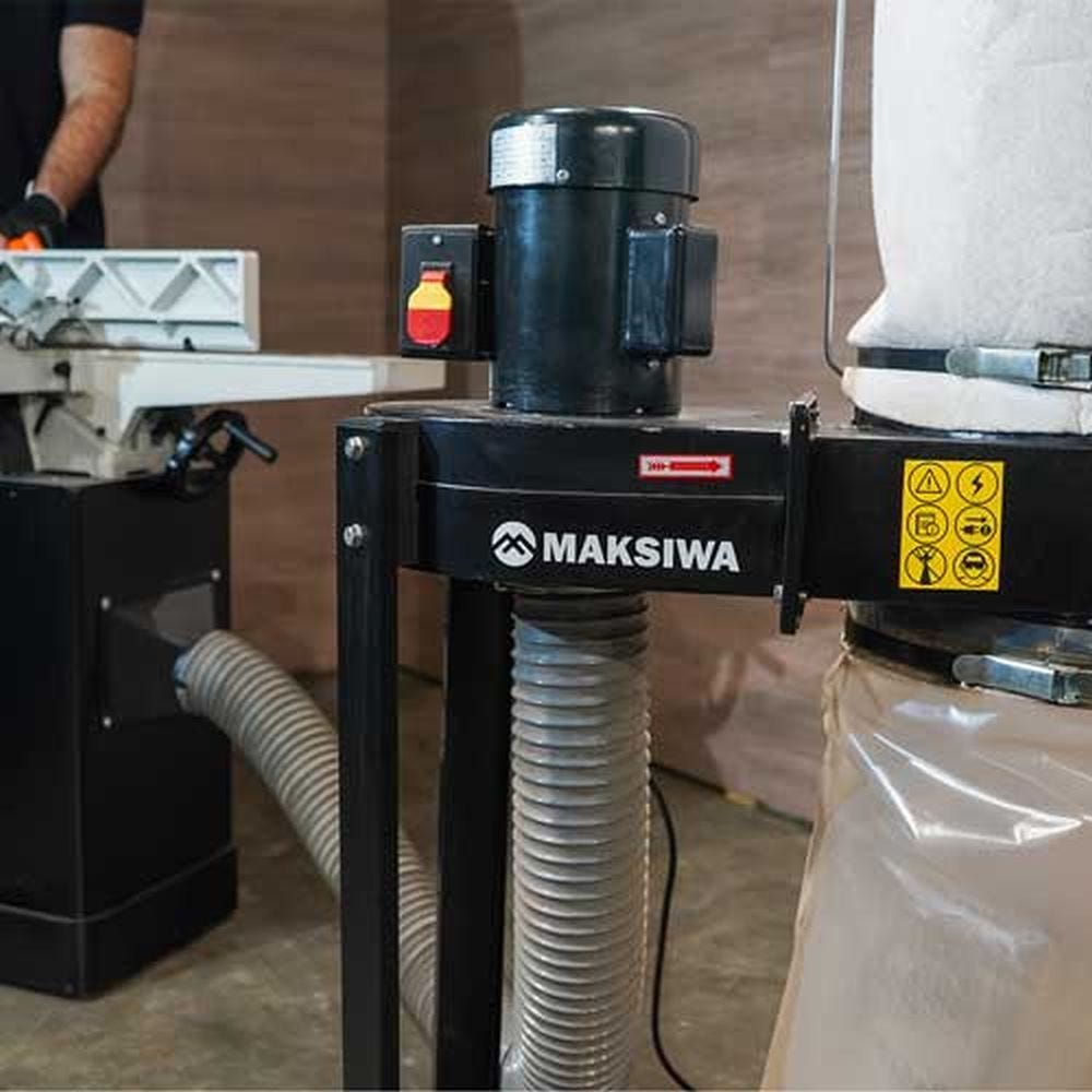 Maksiwa CP/1.C Dust Collector, 1HP, 1 Entry, 1 Phase