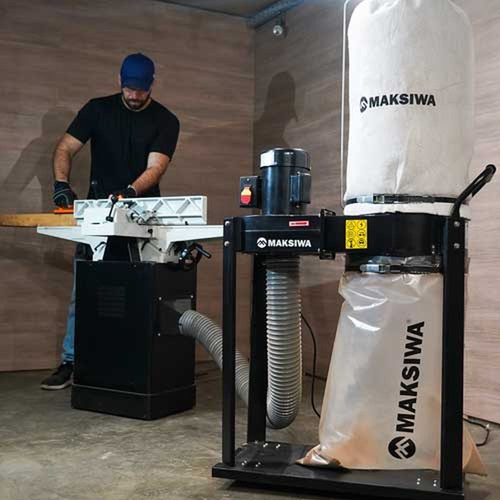 Maksiwa CP/1.C Dust Collector, 1HP, 1 Entry, 1 Phase