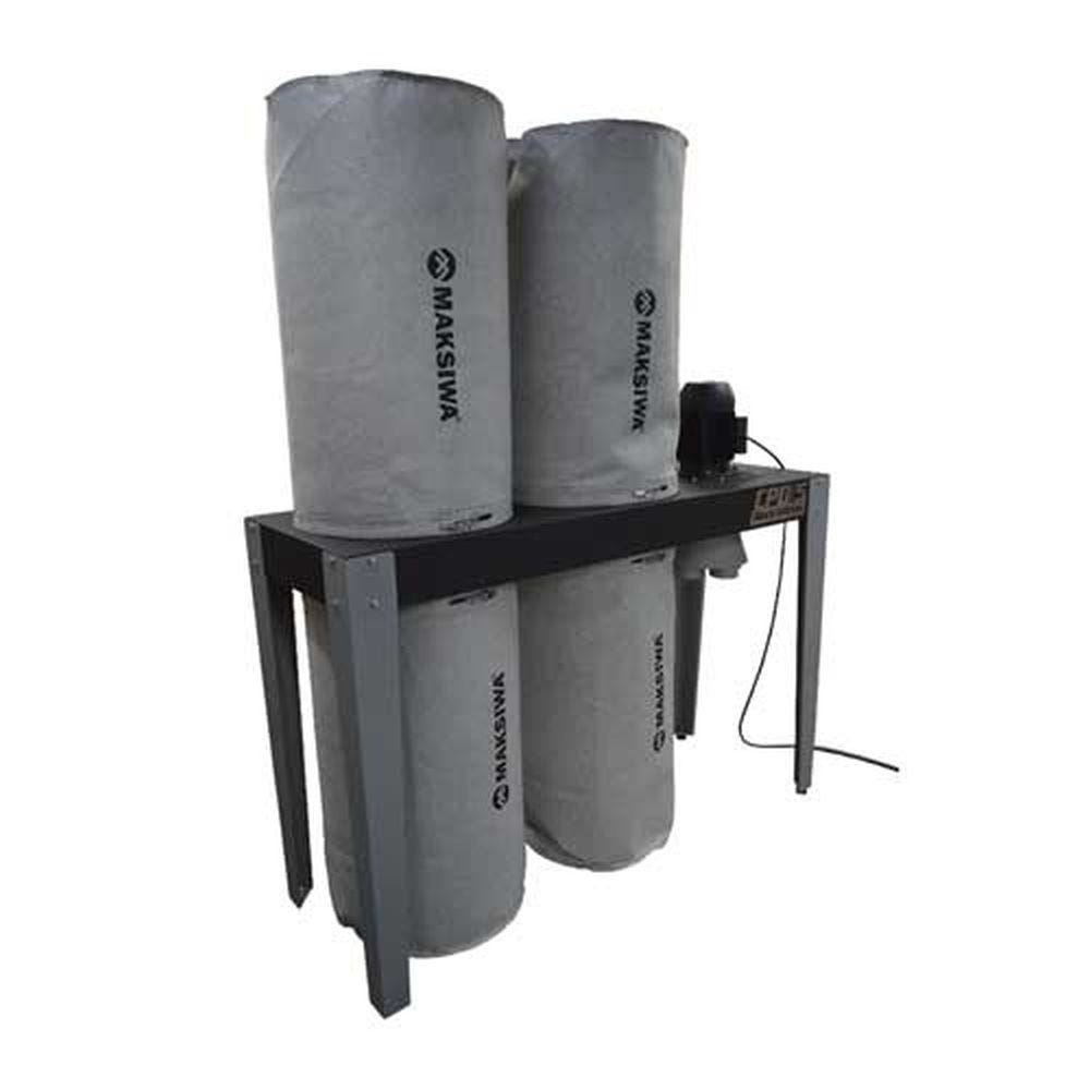 Maksiwa CPD/5.S Dust Collector, 5HP, 5 Entries, 3 Phase, 220V