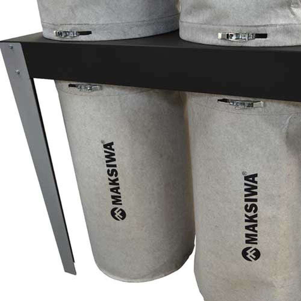 Maksiwa CPD/5.S Dust Collector, 5HP, 5 Entries, 3 Phase, 220V