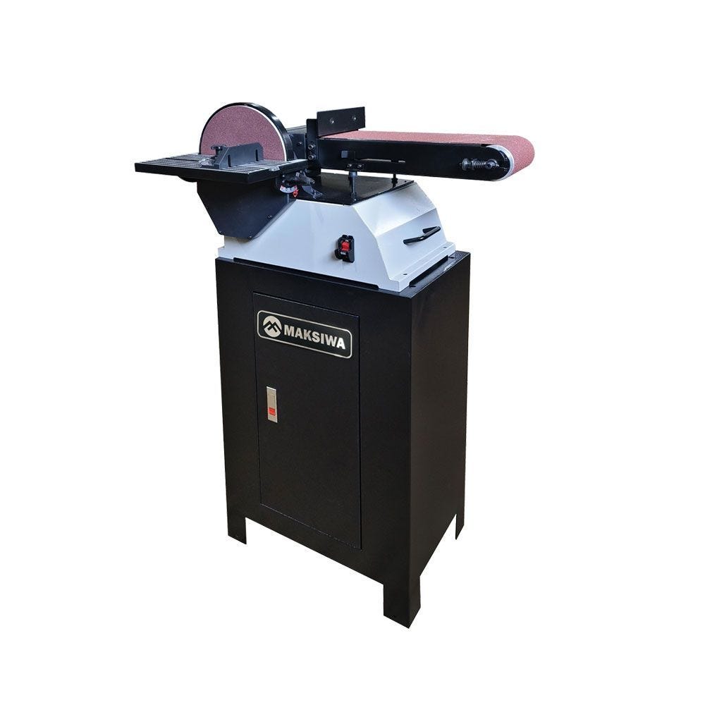 Maksiwa LDF 6 x 9 in. Combination Belt & Disc Sander, 3/4HP, 1 Phase