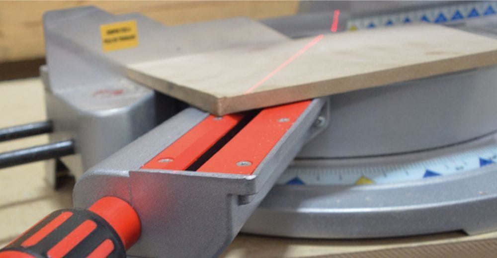 Maksiwa MK.300.I 10-in. Miter Saw with Laser Guide & Dual Sliding Rail