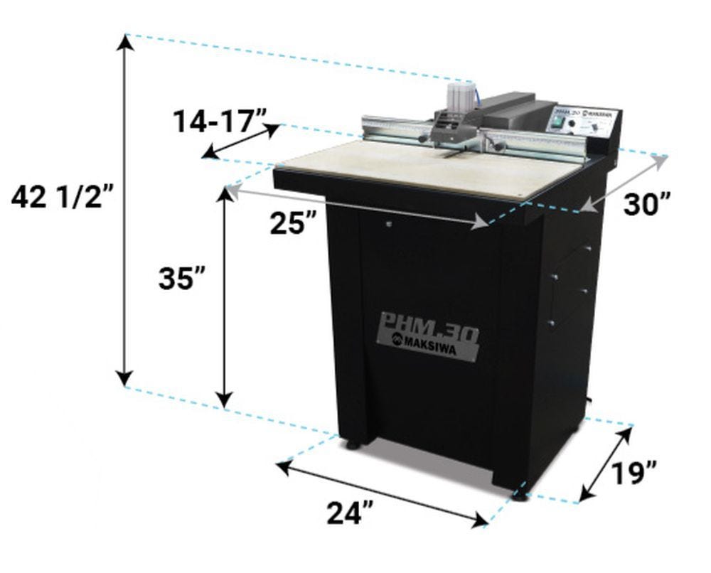 Maksiwa PHM.30 Pocket Hole Machine, 1 Phase, 110V