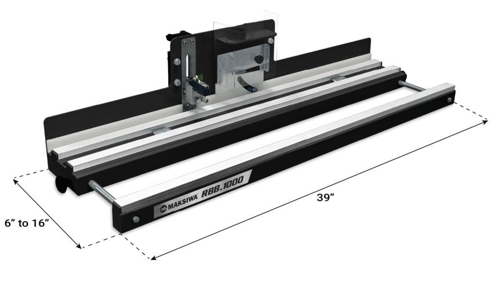 Maksiwa RBB.1000 Edge Trimmer, 1 Phase, 110V