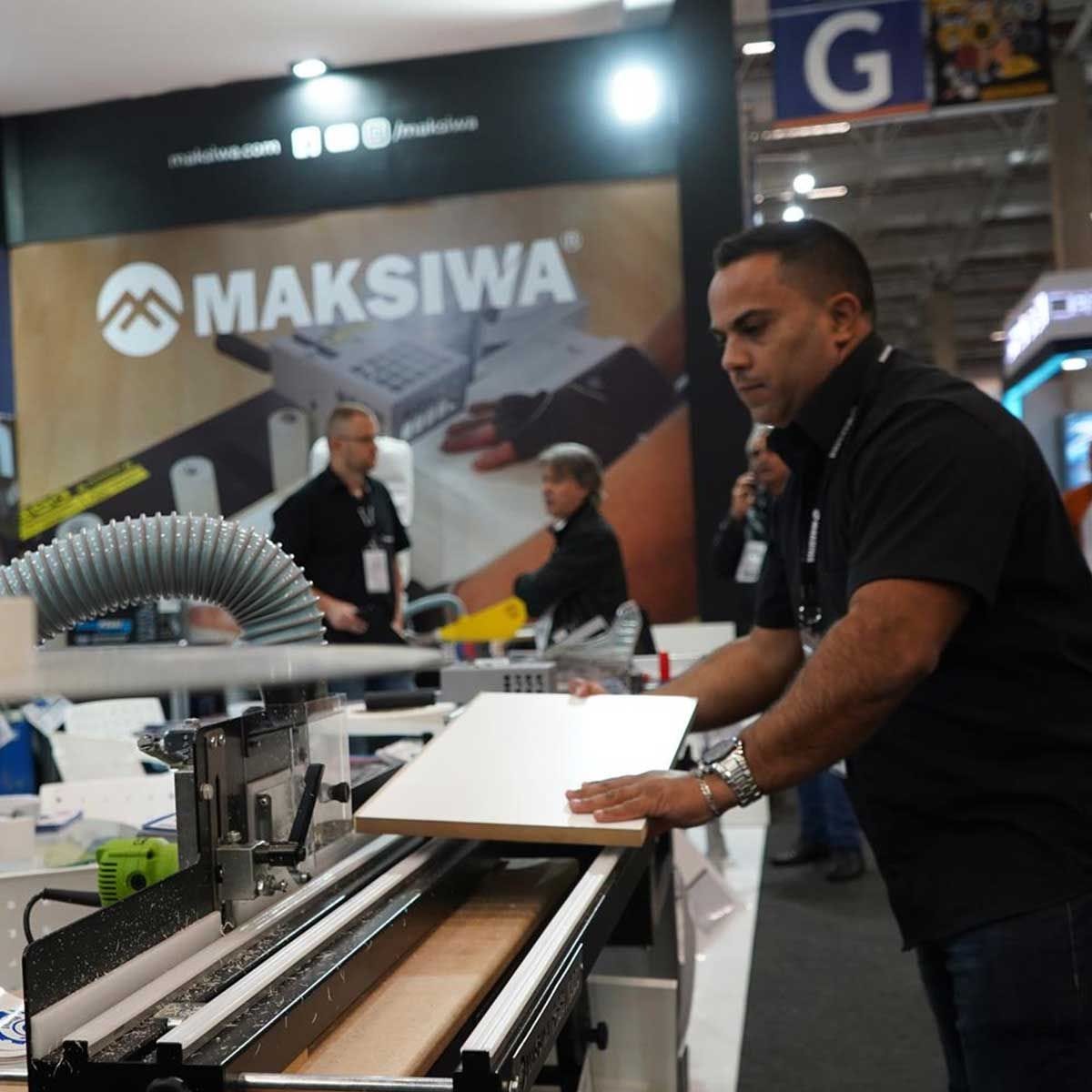 Maksiwa RBB.1000 Edge Trimmer, 1 Phase, 110V
